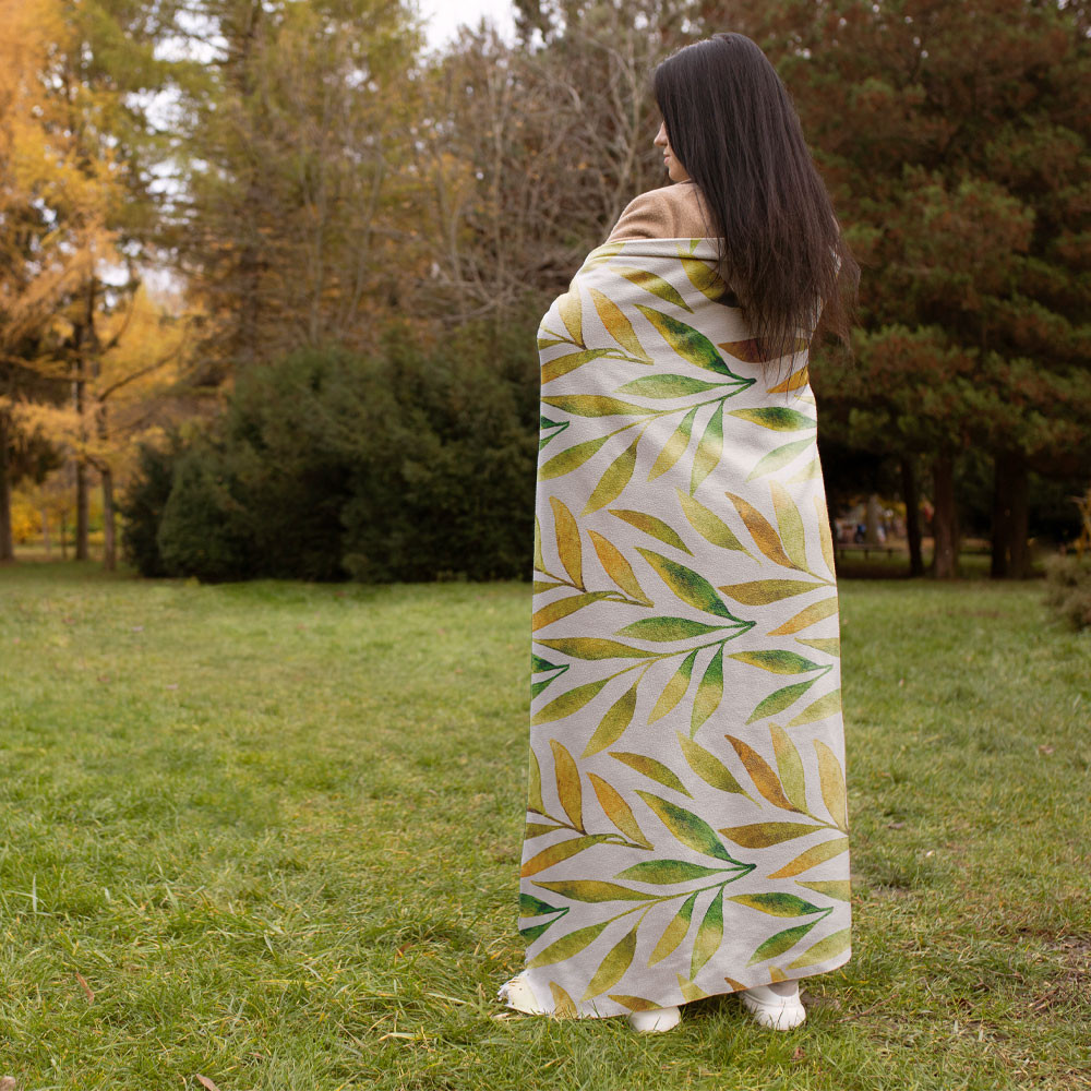 شال مبل طرح برگ کد F2SG1061 سایز 98x180 سانتی متر شال مبل طرح برگ کد F2SG1061 سایز 98x180 سانتی متر