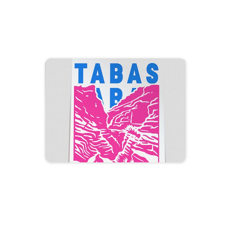 ماوس پد ترمه طراحان ایده مدل نماد دره جن طبس کد map0066 سایز 19*28 سانتی متر