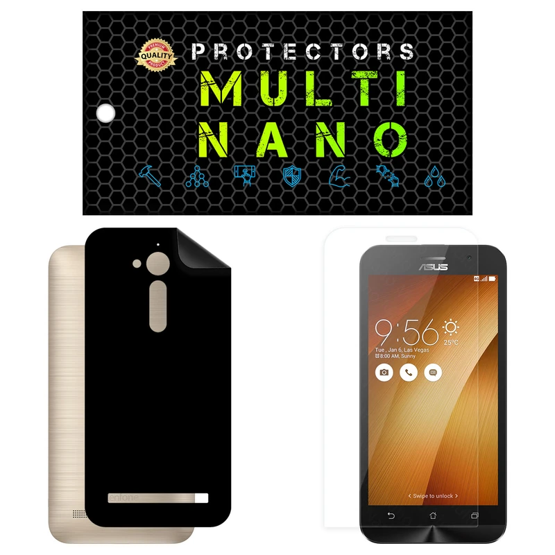 محافظ صفحه نمایش مولتی نانو مدل X-SFM مناسب برای گوشی موبایل ایسوس Zenfone Go 5 in / ZB500KL / ZB500KG به همراه برچسب پوششی