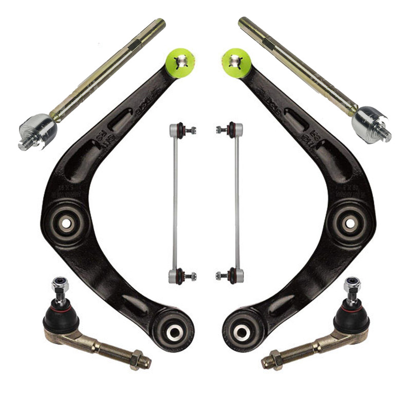 مجموعه 8 عددی جلوبندی خودرو کد 001 مناسب برای پژو 206