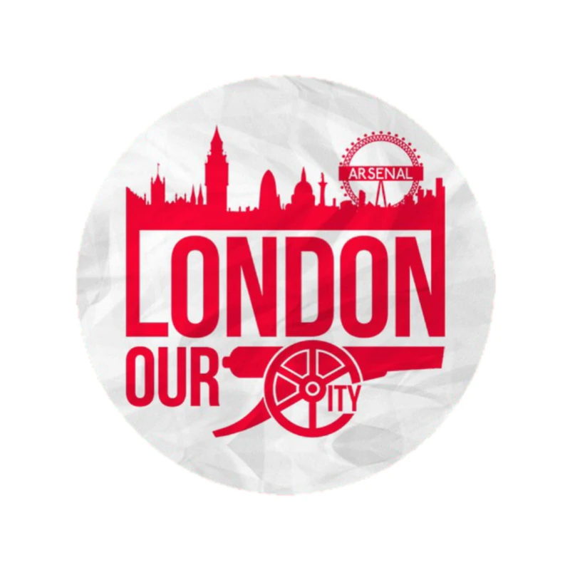 استیکر پارچه و لباس پاد آفرین مدل فوتبالی آرسنال کد 4076