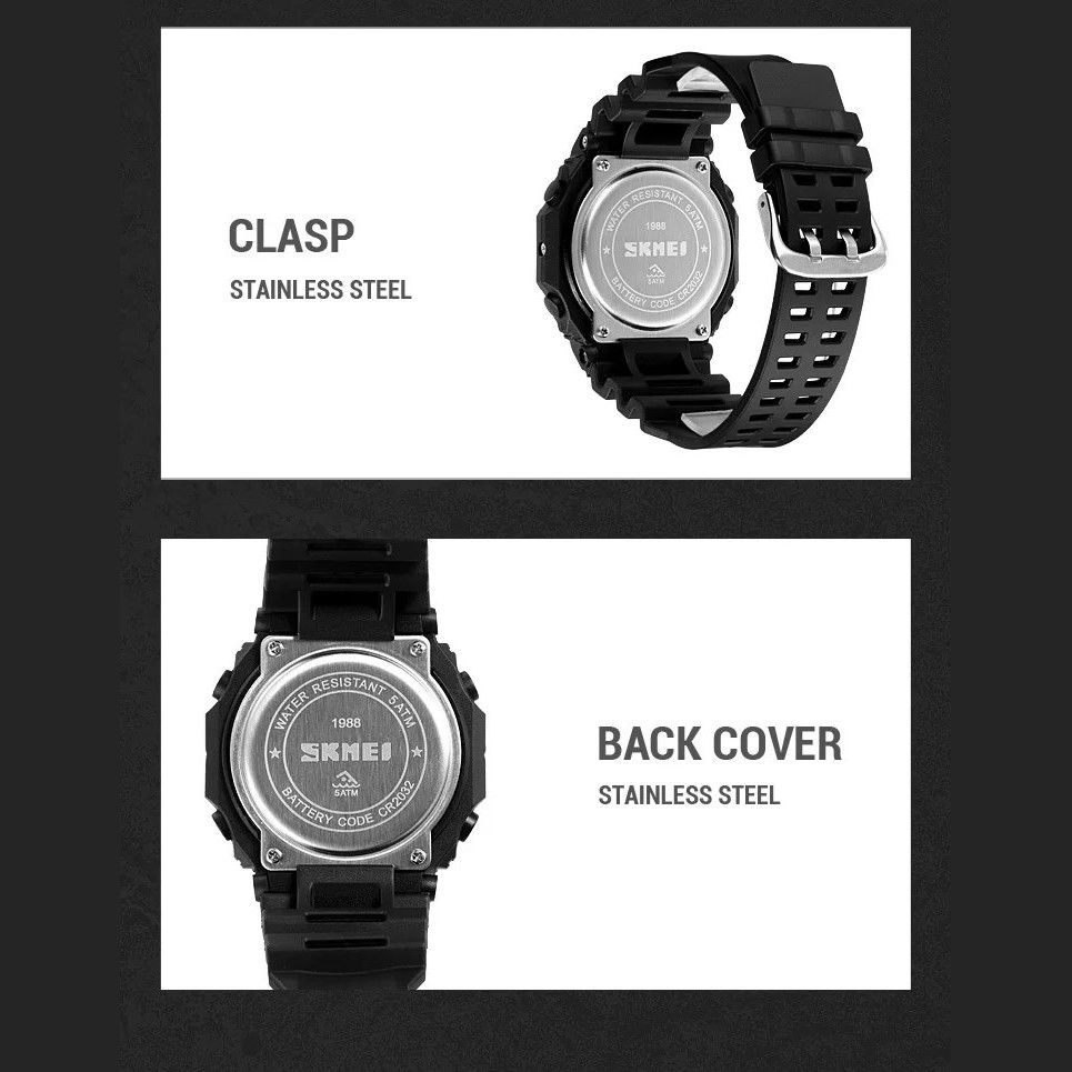 ساعت مچی دیجیتال اسکمی مدل 1988GD - - 7