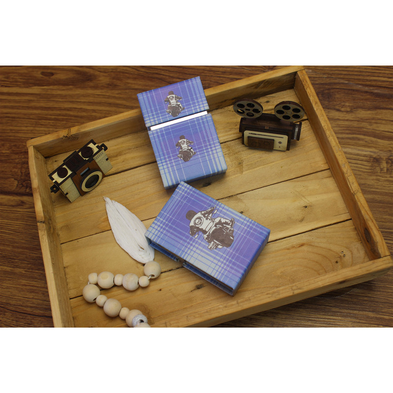 کیف سیگار مدل موتور سوار کد SMK-079