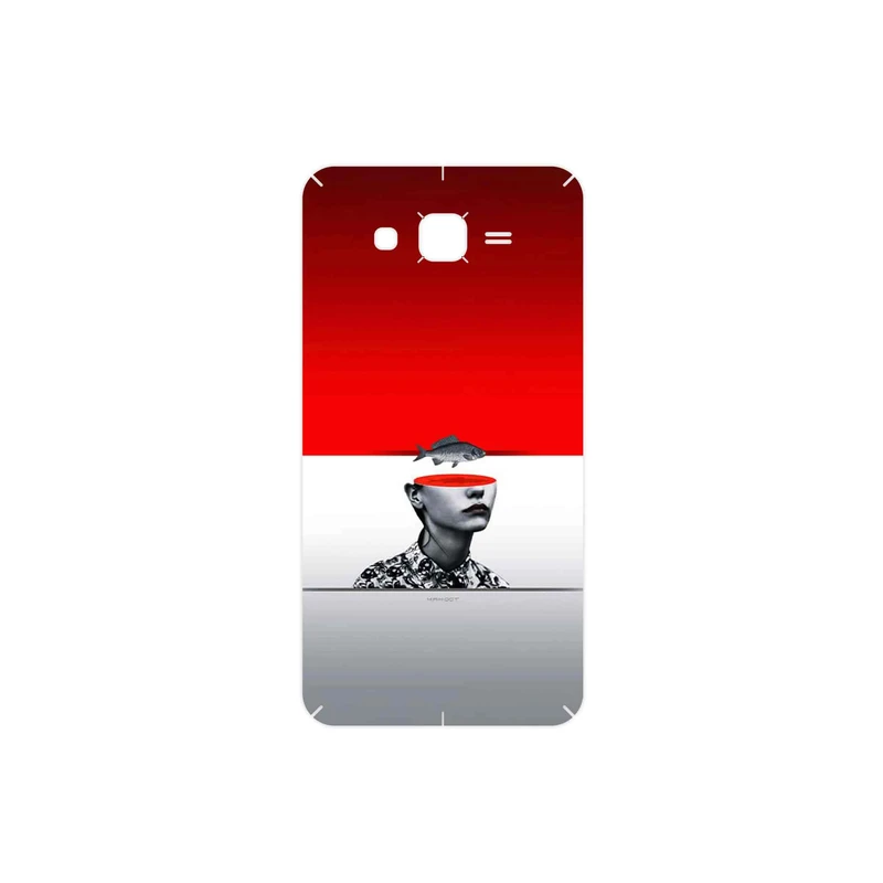 برچسب پوششی ماهوت مدل Collage of surreal Portrait of Women 1 مناسب برای گوشی موبایل سامسونگ Galaxy J7 2015