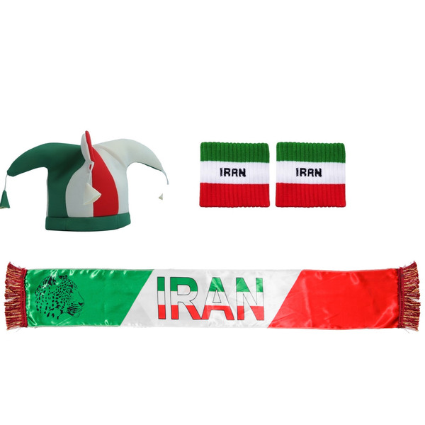 ست هواداری مدل تیم ملی ایران کد shine بسته 4 عددی 