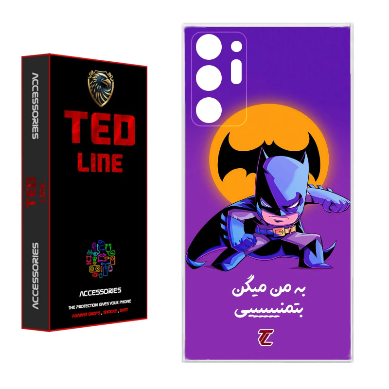 کاور تد لاین طرح بتمن کد 1105 مناسب برای گوشی موبایل سامسونگ Galaxy Note 20 Ultra
