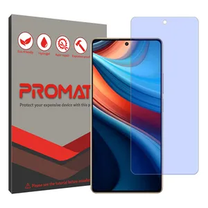 Promate Resistant model Anti-blue ray screen protector suitable for Xiaomi Redmi Note 13R Pro mobile phone