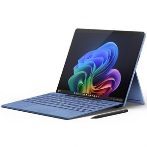 تبلت 13 اینچی مایکروسافت مدل Surface Pro 11-Snapdragon X Elite OLED ظرفیت 512 گیگابایت و رم 16 گیگابایت به همراه کیبورد Surface Pro Copilot و قلم Slim Pen 2