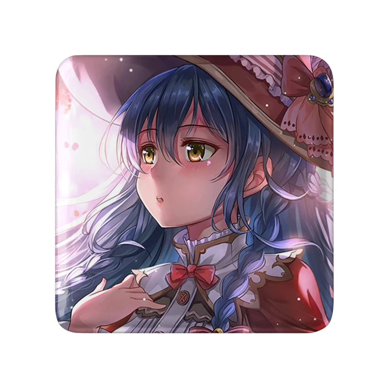 مگنت خندالو طرح اومی سونادا انیمه لاو لایو Love Live  مدل مربعی کد 18303