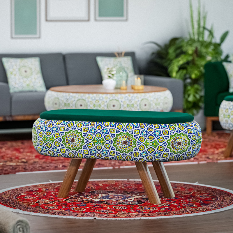 پاف مدل نیمکتی کد AK-67 90 پاف مدل نیمکتی کد AK-67 90