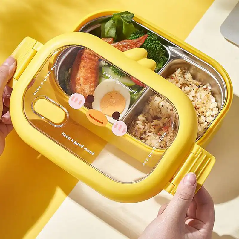 ظرف غذا کودک مدل جوجه کد 02