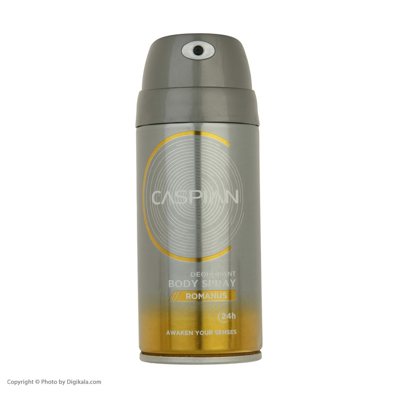 اسپری بدن مردانه کاسپین مدل ROMANUS حجم 150 میلی لیتر