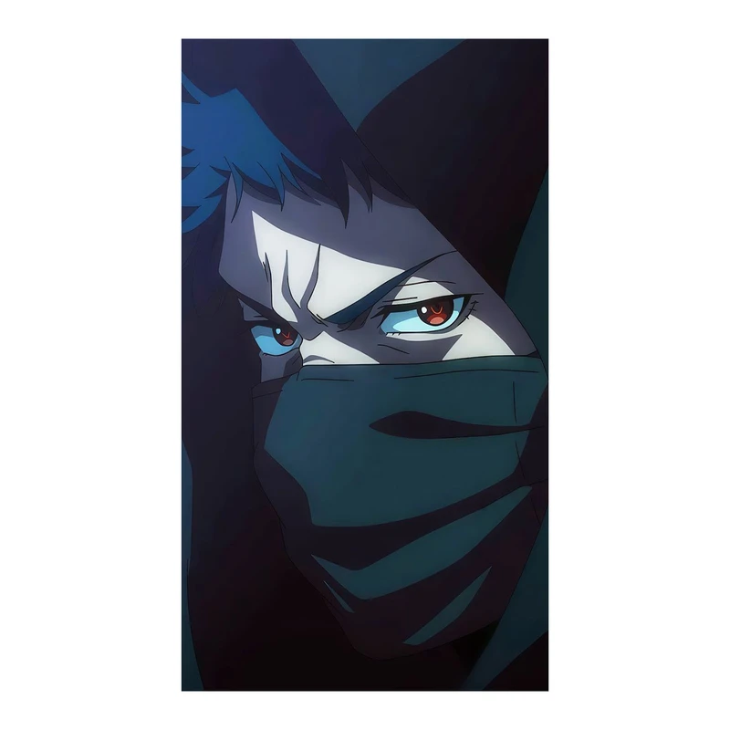 استیکر لپ تاپ و موبایل مدل انیمه طرح انیمه نینجا کامویی هیگان Ninja Kamui Higan کد 5469