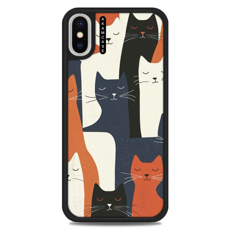 کاور آکام مدل AMC-WAX-CATS-26 مناسب برای گوشی موبایل اپل iPhone X/Xs