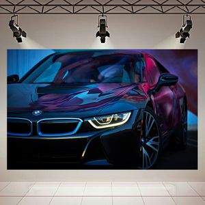 نقد و بررسی پوستر طرح ماشین مدل BMW i8 کد AR6110 توسط خریداران