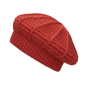 کلاه بافتنی مدل فرانسوی کد R3