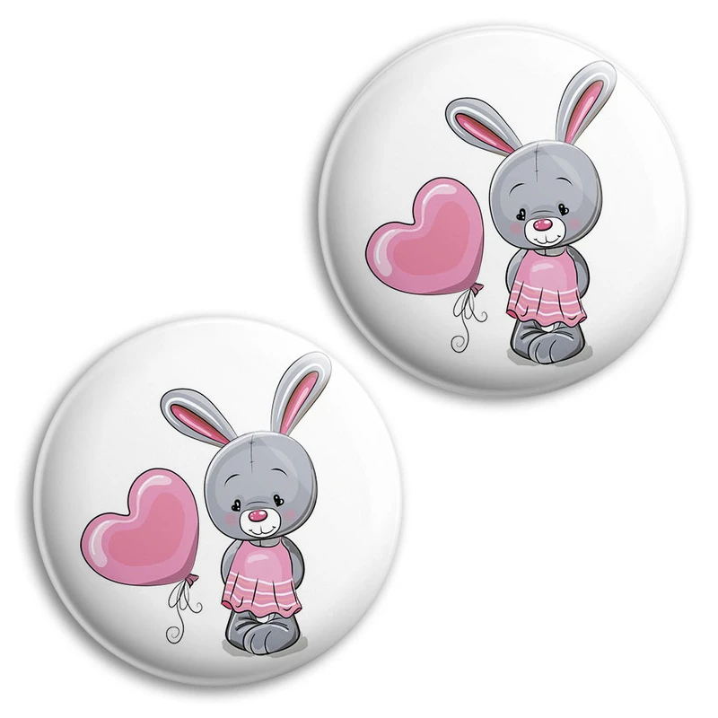 مگنت پرمانه طرح cute کد pmag2.26786 مجموعه 2 عددی