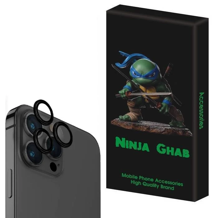 محافظ لنز دوربین نینجا قاب مدل رینگی مناسب برای گوشی موبایل اپل iPhone 12 Pro Max