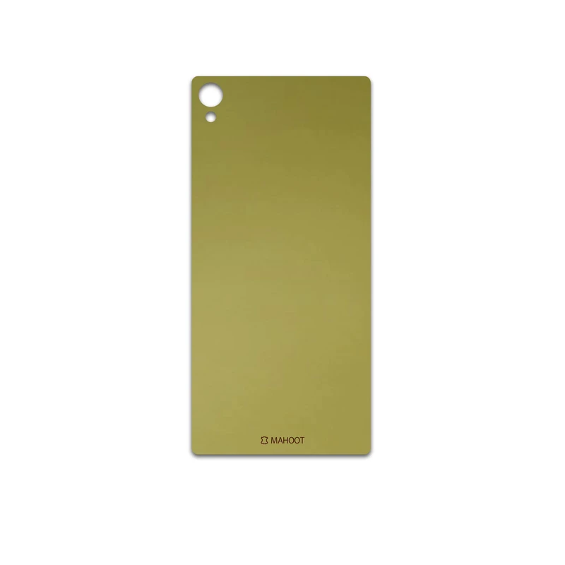 برچسب پوششی ماهوت مدل Matte-Gold مناسب برای گوشی موبایل سونی Xperia Z3