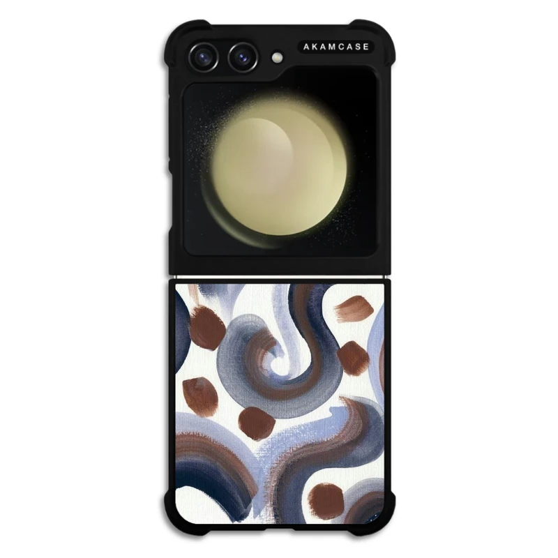 کاور آکام مدل AMC-WSGZFLIP5-WATER COLOR-3 مناسب برای گوشی موبایل سامسونگ Galaxy Z Flip 5