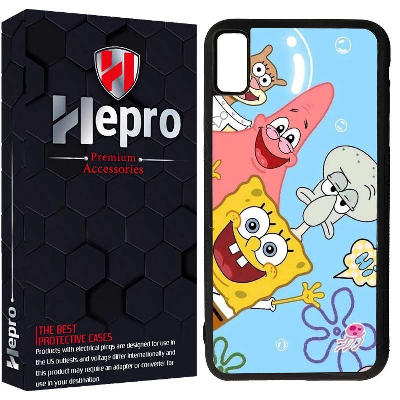 کاور هپرو طرح فانتزی مدل TPU مناسب برای گوشی موبایل اپل IPHONE X / XS