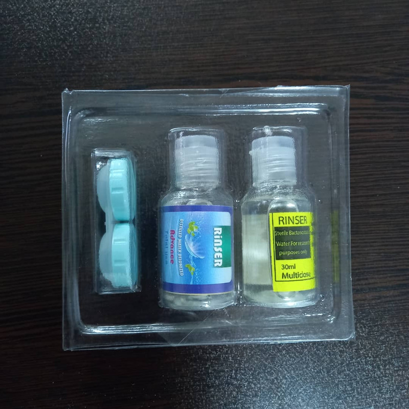 محلول شستشوی لنز رینسر مدل advance حجم 60 میلی لیتر بسته 2 عددی محلول شستشوی لنز رینسر مدل advance حجم 60 میلی لیتر بسته 2 عددی