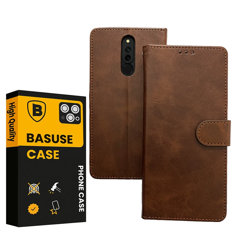 کیف کلاسوری باسئوس طرح Magneti کد M004 مناسب برای گوشی موبایل شیائومی  Redmi 8
