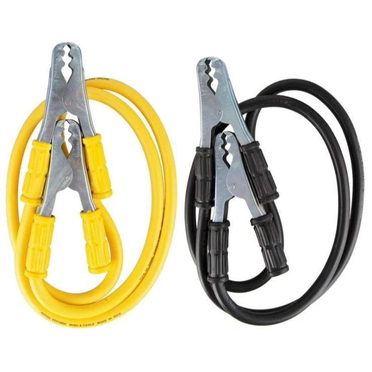 کابل اتصال باتری خودرو کد 3573 مجموعه 2 عددی