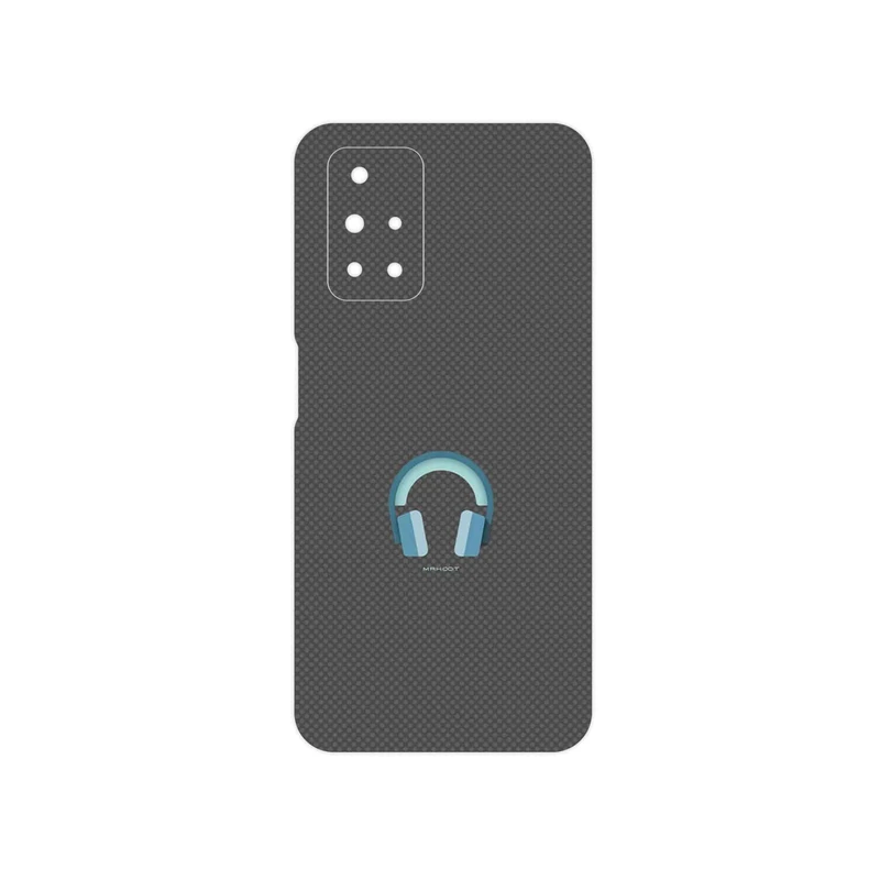 برچسب پوششی ماهوت مدل Minimal Headphone Icon مناسب برای گوشی موبایل شیائومی Redmi 10