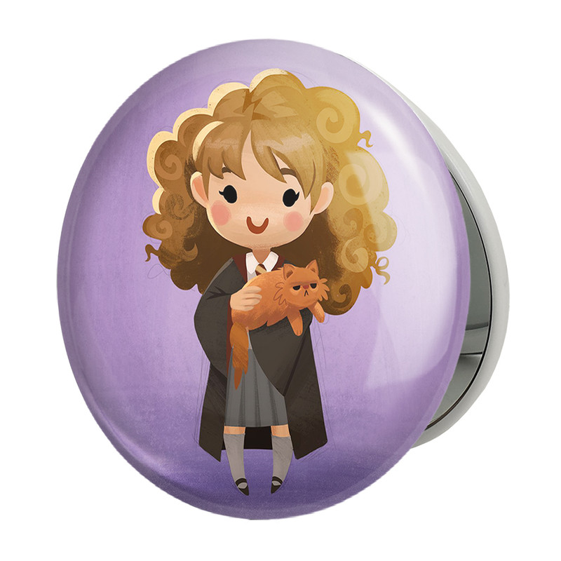 آینه جیبی خندالو طرح هری پاتر Harry Potter مدل تاشو کد 2896 