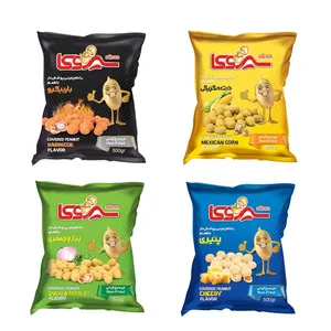 بادام زمینی روکش دار میکس 7 سیروکا - 2000 گرم بسته 4 عددی