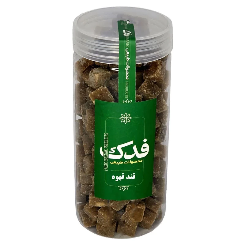 قند نیشکر و عسل طعم قهوه فدک - 450 گرم 