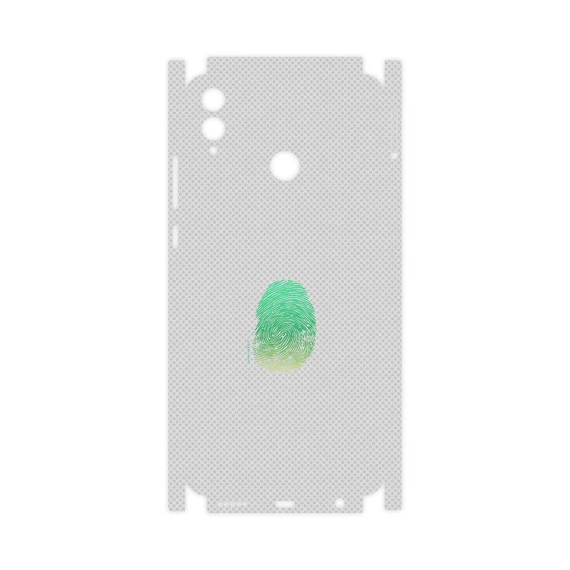 برچسب پوششی ماهوت مدل Minimal Fingerprint-FullSkin مناسب برای گوشی موبایل آنر 8X