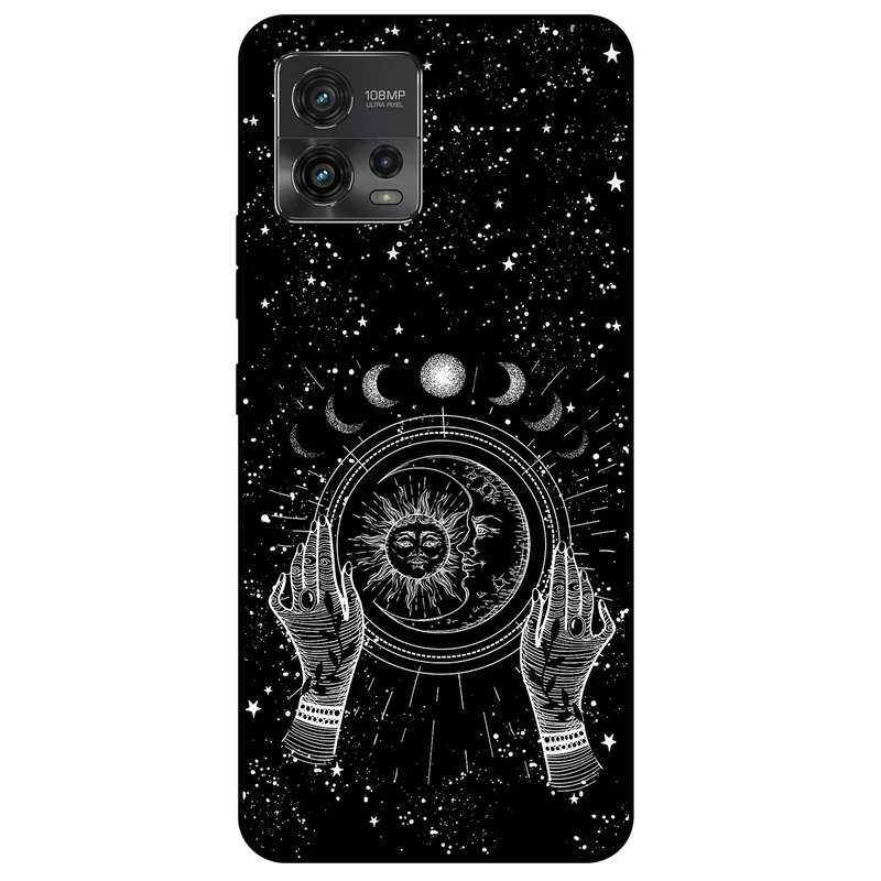 کاور مگافون طرح ماه و خورشید مدل 1892 مناسب برای گوشی موبایل موتورولا Moto G72 4G