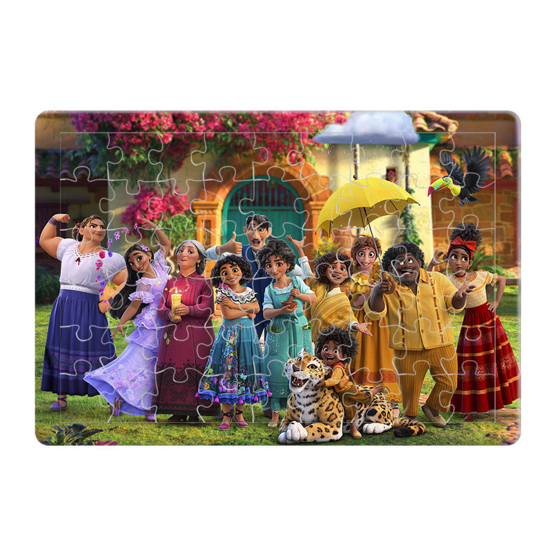 پازل 54 تکه هومرو طرح انیمیشن انکانتو مدل PL09