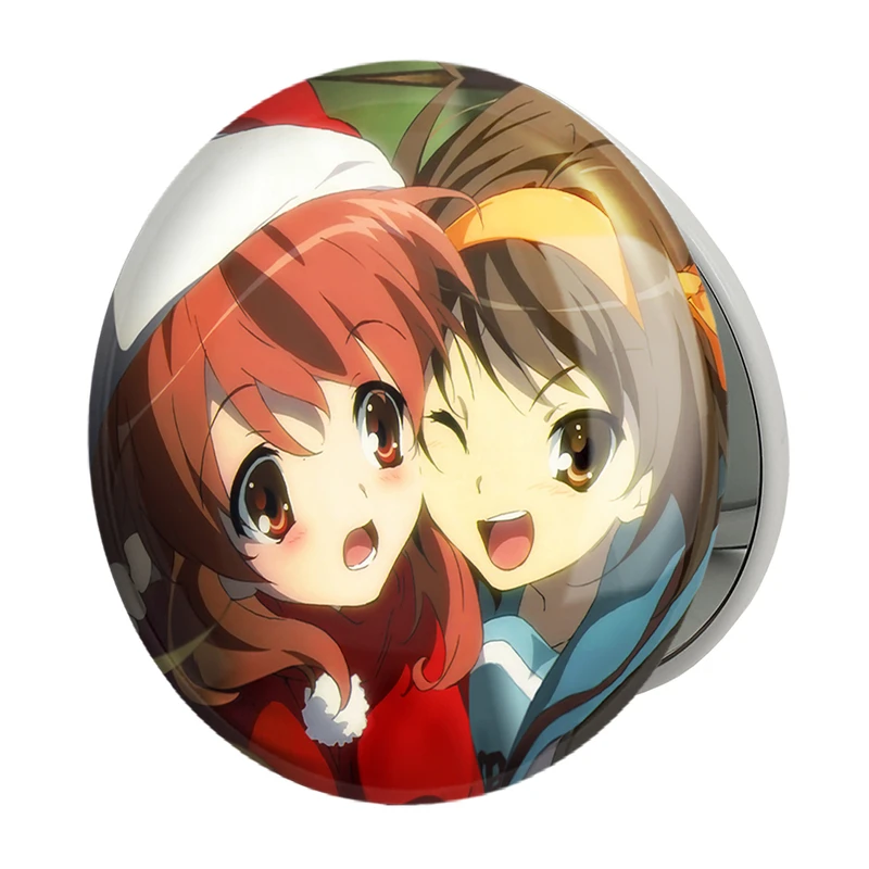 آینه جیبی خندالو طرح انیمه ناپدید شدن هاروهی سوزومیا مدل تاشو کد 24320 