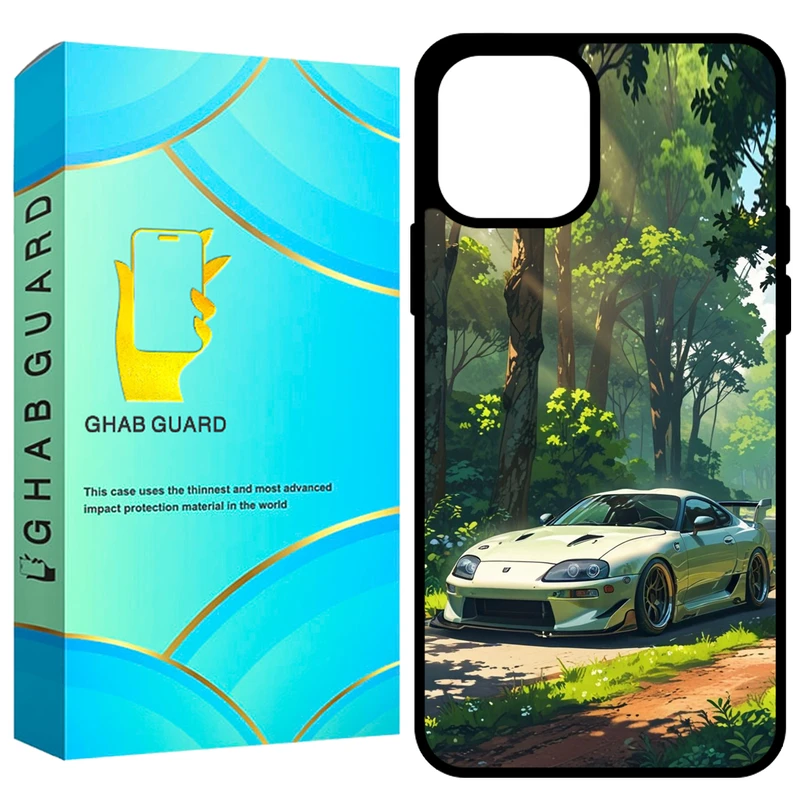  کاور قاب گارد طرح ماشین مدل GCHP12P مناسب برای گوشی موبایل اپل iPhone 12 Pro