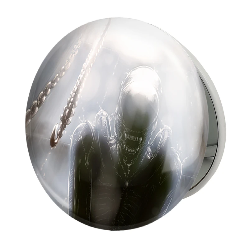 آینه جیبی خندالو طرح بازی بیگانه (Alien) مدل تاشو کد 32783