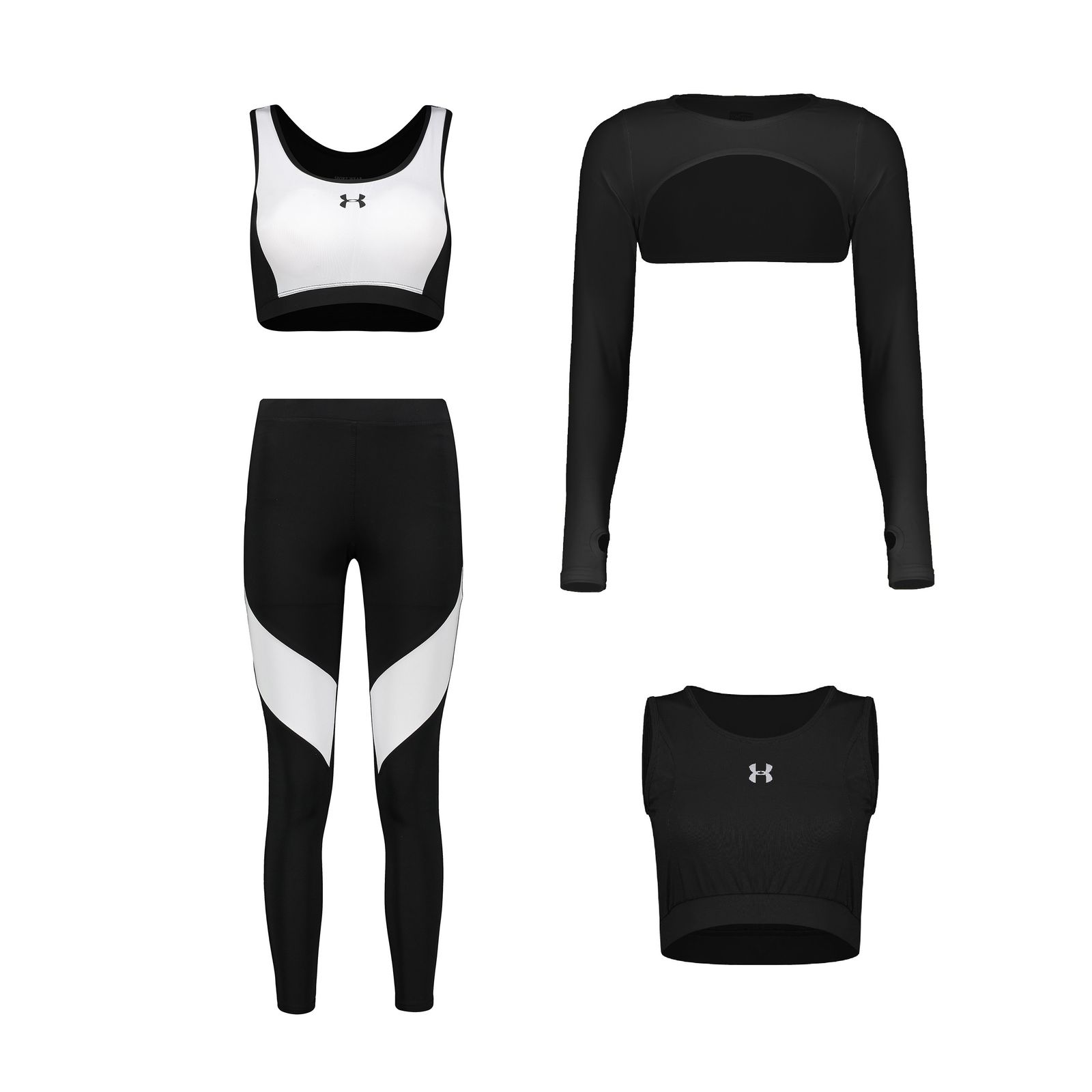 ست 4 تکه لباس ورزشی زنانه مدل 1401-70-64 - - 1