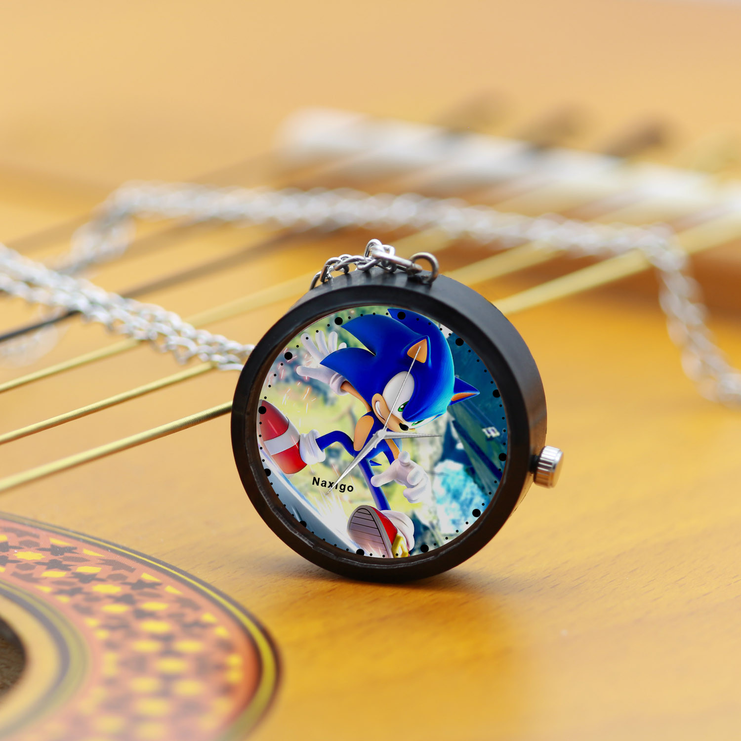 ساعت گردنبندی عقربه ای ناکسیگو مدل Sonic Frontiers کد NF13421 ساعت گردنبندی عقربه ای ناکسیگو مدل Sonic Frontiers کد NF13421