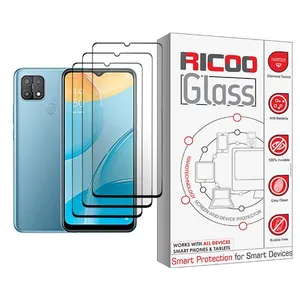 Ricoo Glass MIX003 Screen Protector For Oppo A15 Pack Of 3