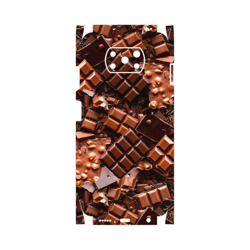 برچسب پوششی ماهوت مدل Chocolate-FullSkin مناسب برای گوشی موبایل شیائومی Poco X3 NFC
