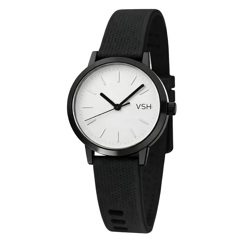 ساعت مچی عقربه‌ای کوارتز زنانه وی اس اچ
مدل بند سیلیکونی صفحه گرد استخری کد VSH-02