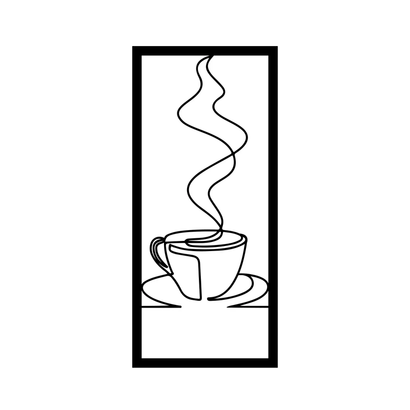 استیکر ناویا طرح قهوه داغ