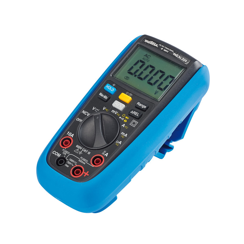 مولتی متر دیجیتال متریکس مدل MTX204