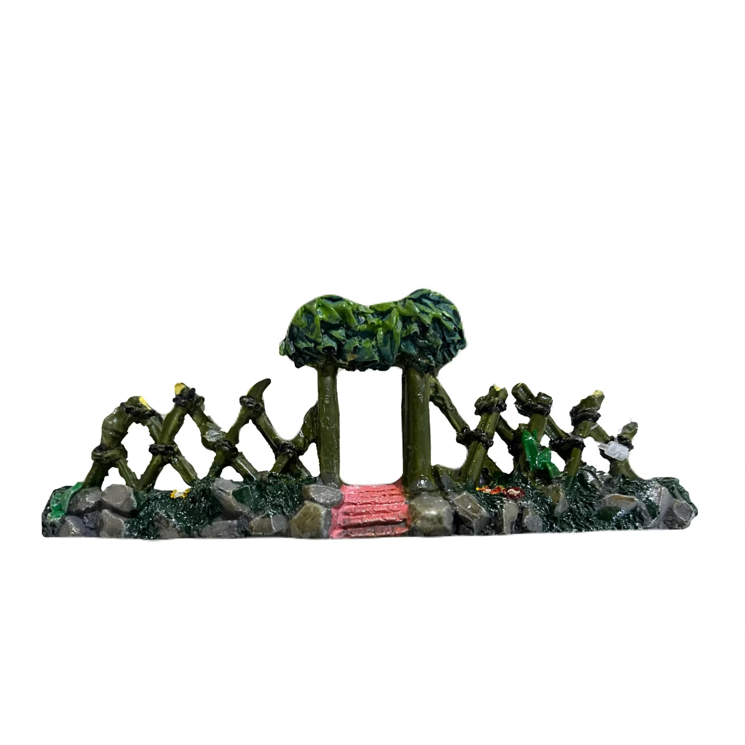 ماکت تزینی آکواریوم مدل نرده ساکورا