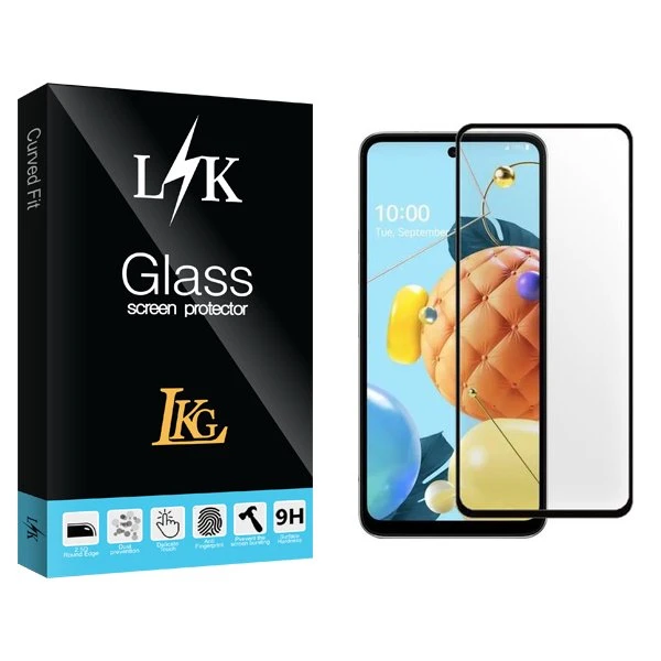 محافظ صفحه نمایش شیشه ای ال کا جی مدل LKK مناسب برای گوشی موبایل ال جی K62