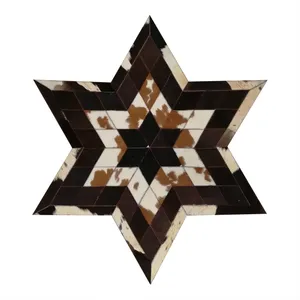کلاژ فرش پوست و چرم کمالی مدل AD-00438