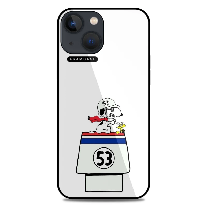 کاور آکام مدل AMC-WA13M-SNOOPY-34 مناسب برای گوشی موبایل اپل iPhone 13 Mini