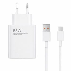 شارژر دیواری 55 وات مدل FAST CHARGER به همراه کابل تبدیل USB-C